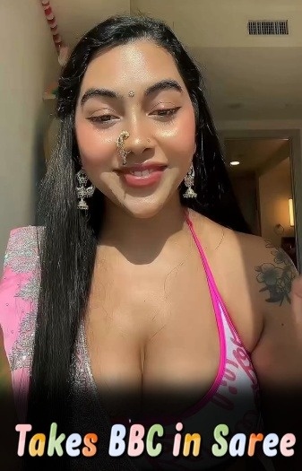 Takes BBC in Saree (2025)